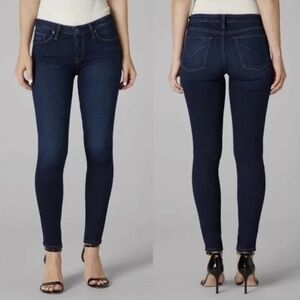 Hudson Jeans “Krista Super Skinny” Women's Navy Skinny Jeans